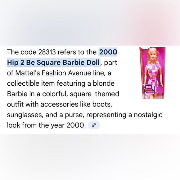 Barbie Boutique 2000, Hip to be Square Doll 28313 - Picture 5 of 9